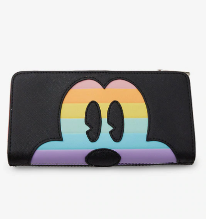 Mickey Mouse Cartera Organizadora Cara Arcoiris