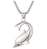 Collar Delfin Plateado 7