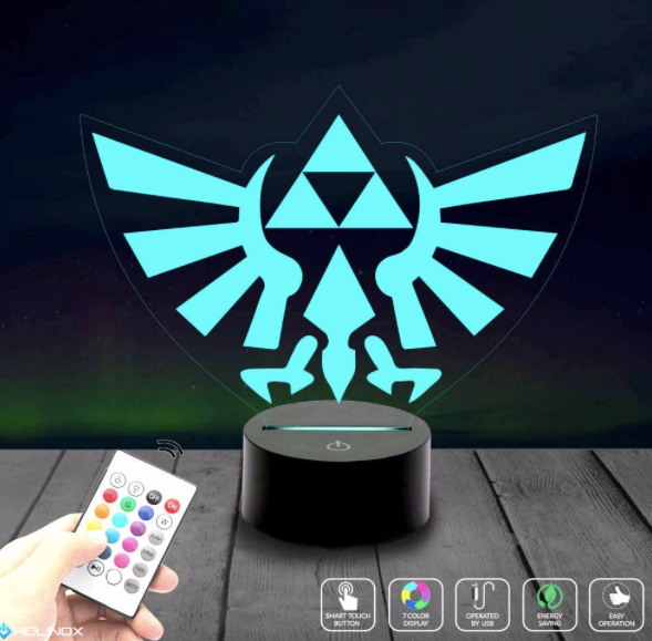 Lampara Holografica Zelda