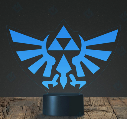 Lampara Holografica Zelda