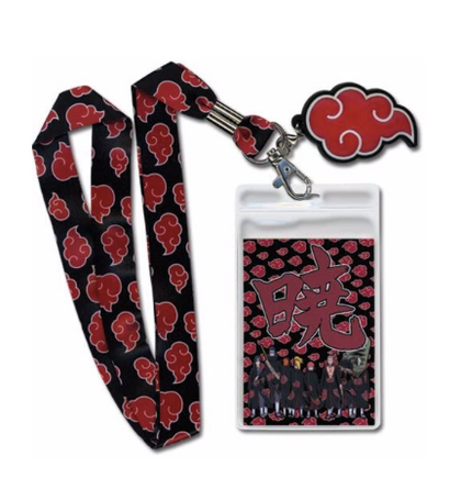 Naruto Porta Gafete Akatsuki