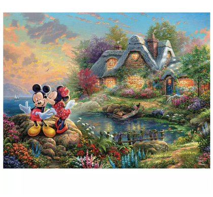 Mickey Mouse Rompecabezas Mickey Y Minnie Disney Amor