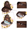 Mochila Rosa Girasoles Set