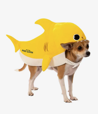Disfraz Baby Shark Mascota