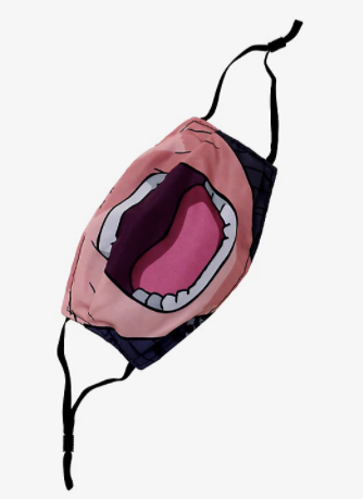 Naruto Cubre Bocas
