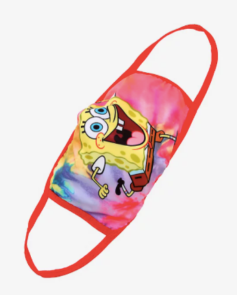 Bob Esponja Cubre Bocas