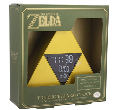 Reloj Escritorio Zelda Triforce