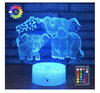 Dumbo Lampara Holografica Elefante
