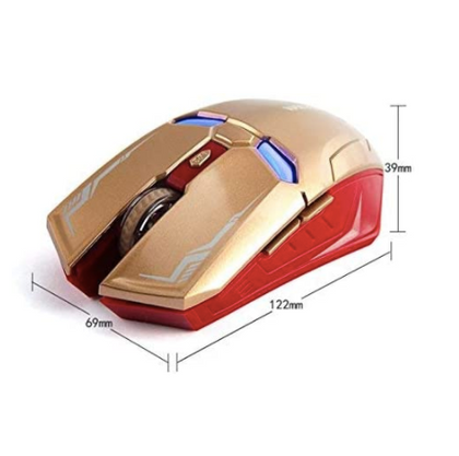 Iron Man Mouse Inalámbrico