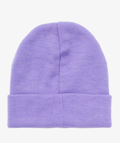 Friends Gorrito Beanie Morado Cuadro Amarillo