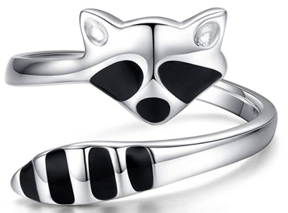Anillo Mapache Plata .925