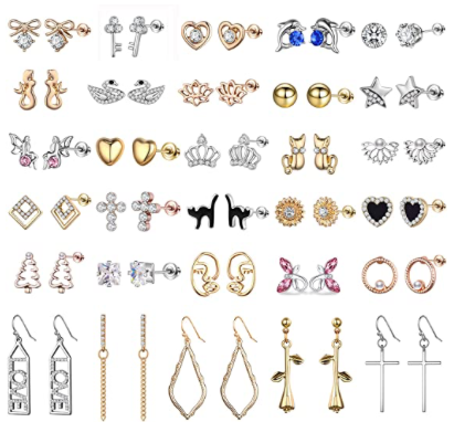 Set De Aretes Agannipe 30 Pares