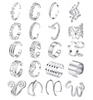 Set De Aretes Piercings Sin Perforacion