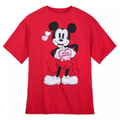 Mickey Mouse Camisa San Valentin Pareja