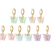Aretes De Mariposa Set 5 Pcs