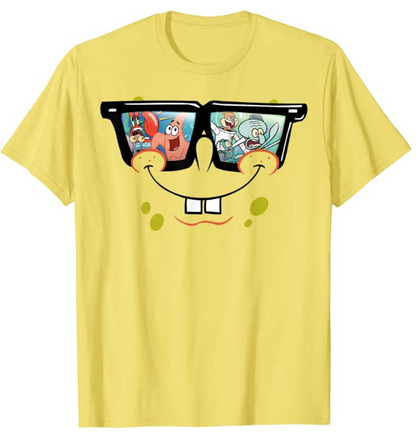 Bob Esponja Camisa Lentes Nickelodeon