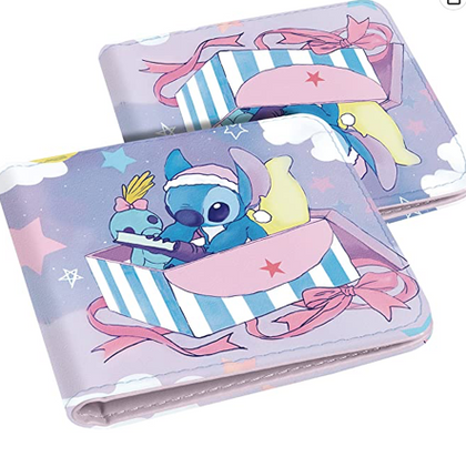 Stitch Cartera Estrellas Caricatura