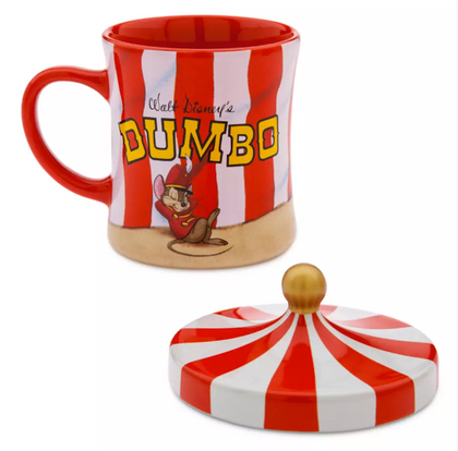 Dumbo Taza Circo Con Tapadera
