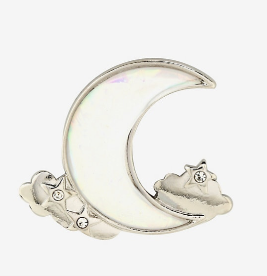 Opalo Luna y Nubes Pin