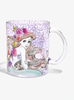 La Sirenita Taza de Vidrio Ariel