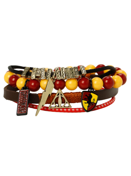 Harry Potter Brazalete Gryffindor 4 Piezas