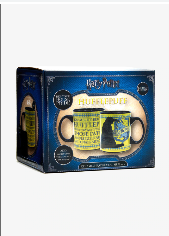 Harry Potter Taza de Revelación de Calor Sombrero Hufflepuff