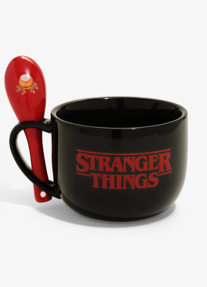 Stranger Things Set Taza y Cuchara