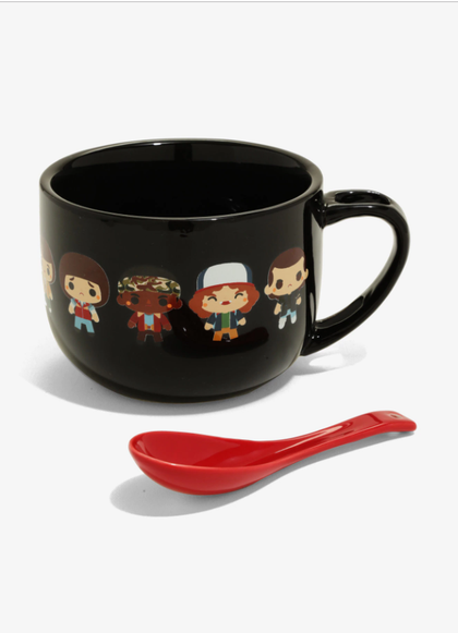 Stranger Things Set Taza y Cuchara