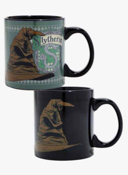 Harry Potter Taza de Revelacion de Calor Sombrero Slytherin