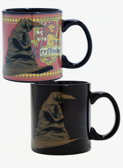 Harry Potter Taza de Revelación de Calor Sombrero Gryffindor