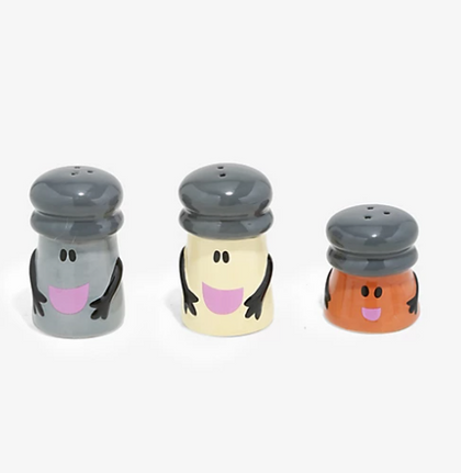 Salero y Pimentero Pistas De Blue Nickelodeon Mr. Salt, Mrs. Pepper, & Paprika