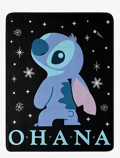 Lilo & Stitch Cobija Stitch Ohana Espacio