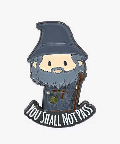 Señor De Los Anillos Pin Chibi Gandalf