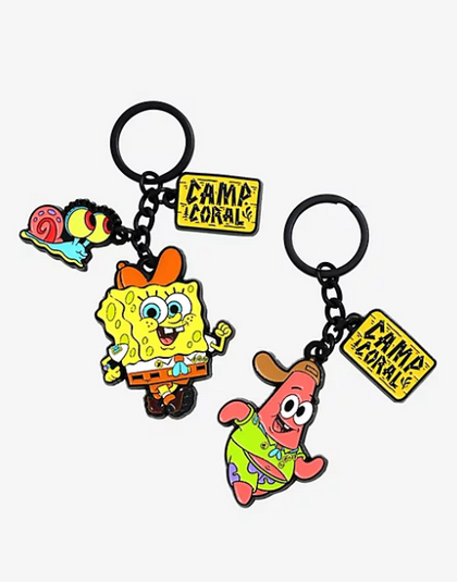 Bob Esponja Set De Llaveros Babys