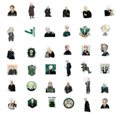 Harry Potter Draco Malfoy Set De Calcamonias Stickers