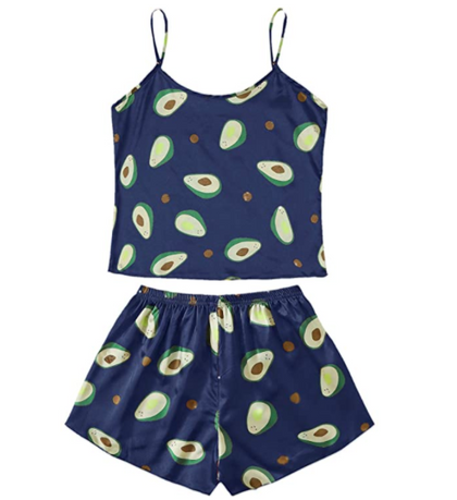 Pijama Aguacate Verano Blusa Short