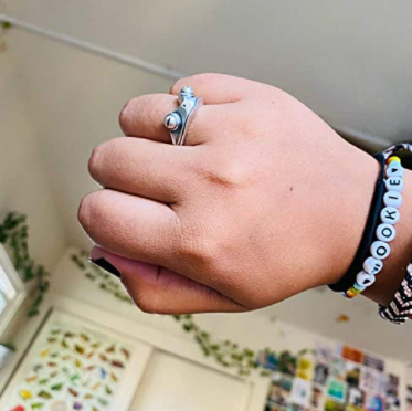Set De Anillos Pareja Ranas