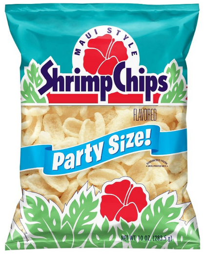 Maui Style Party Size Shrimp Chips - 10oz