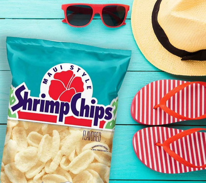 Maui Style Party Size Shrimp Chips - 10oz