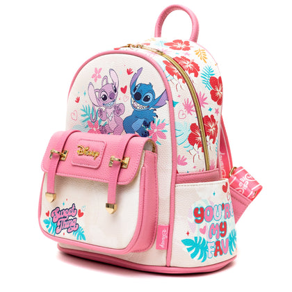 Stitch Y Angel Mochila Wonda Pop