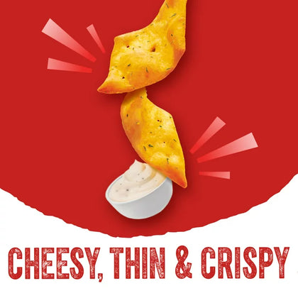Cheez-It Snap'd Cheese Cracker Chips, Cheddar Sour Cream Onion, Bolsa de 7.5 Oz