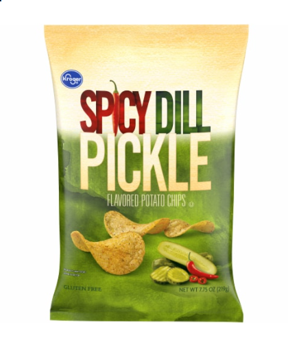 Kroger® Spicy Dill Pickle Potato Chips