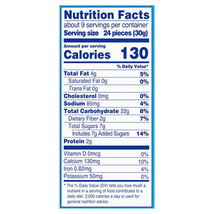 Teddy Grahams Cinnamon Graham Snacks, 10 oz