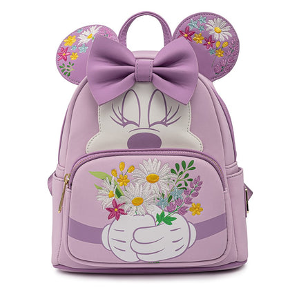 Minnie Mouse Mochila Flores