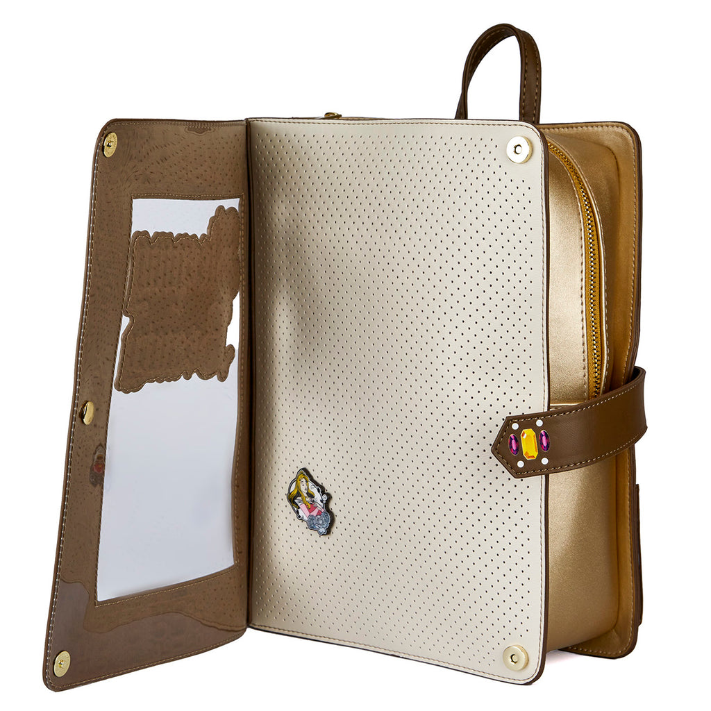 Bella Durmiente Princesa Aurora Bolsa Libro Crossbody