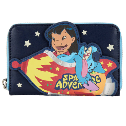 Lilo & Stitch Cartera Planeta Brilla Obscuridad