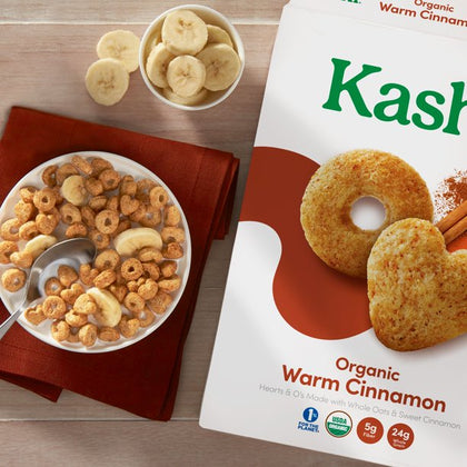 Kashi Breakfast Cereal, Warm Cinnamon, 12 Oz, Box