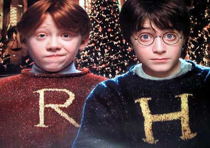Harry Potter Sueter Sudadera Mejores Amigos Ron y Harry