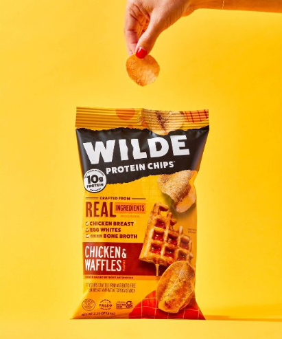 Wilde Protein Chips Chicken and Waffles - 2.25oz