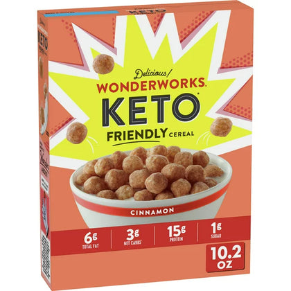 Cinnamon Wonderworks, Cereal Keto Friendly, 10.2 OZ Box